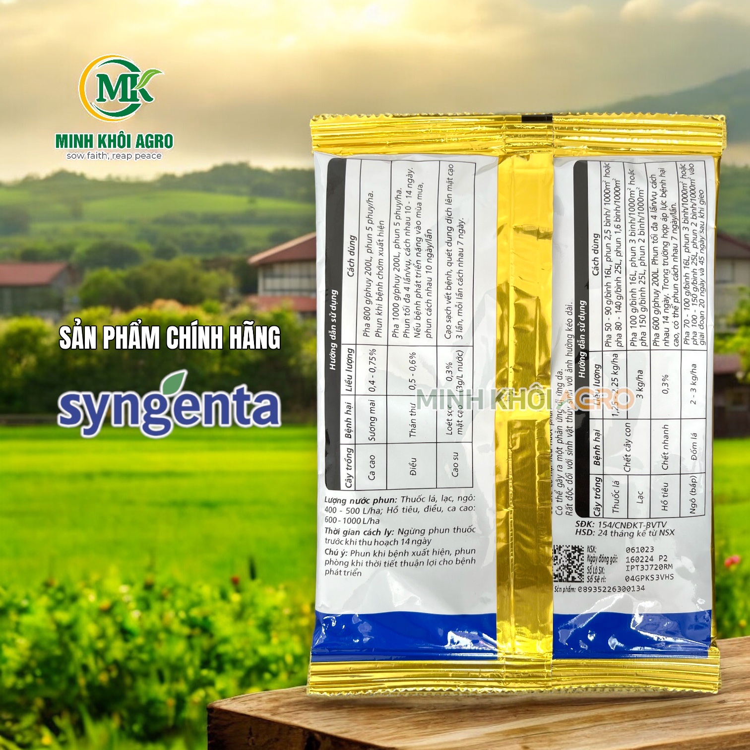Ridomil Gold 68WG - Gói 100g